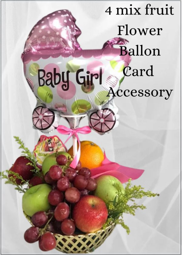 Rainbow Basket Fruit